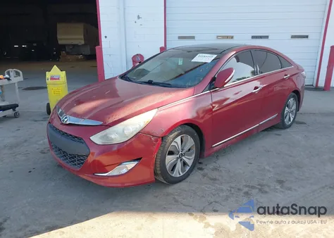 2013 Hyundai Sonata Hybrid Limited из США, поврежденный, VIN KMHEC4A42DA050187